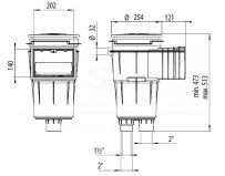 3F11306-skimmer-boca-standard-esquema