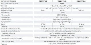 3QRUV1LS-aquarite-uv-low-salt-tabla