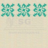 Balearic Flower Border