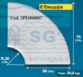 PIEDRA_ESCUADRA_BORDE_50X70_R-20_BLANCO_GRANALLADO_MODELO_GRANADA_PREFABRICADA
